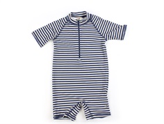 Wheat indigo stripe swimsuit Cas UVA+UVB 40+